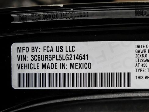 Used 2020 RAM 2500 Limited AWD/4WD image 62