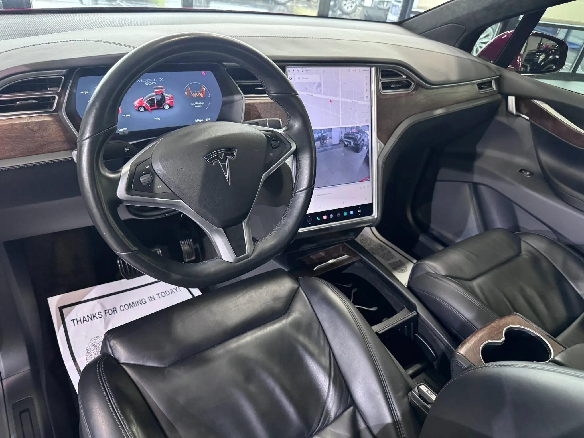 Used 2017 Tesla Model X 90D AWD/4WD image 27