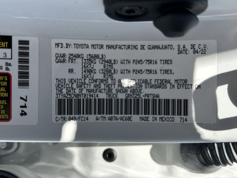 Certified 2022 Toyota Tacoma SR5 RWD image 35