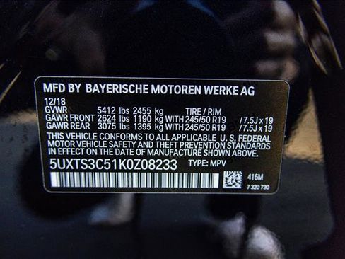 Used 2019 BMW X3 M40i w/ Premium Package image 29