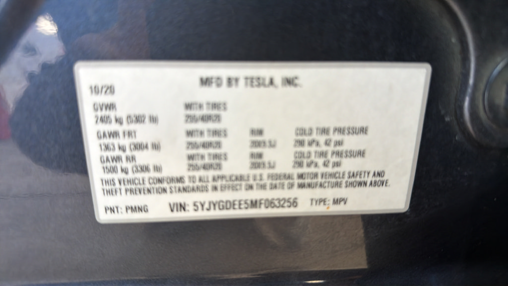 Used 2021 Tesla Model Y Long Range AWD/4WD image 5