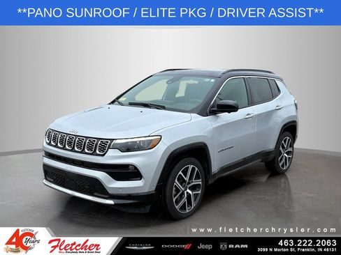 Used 2025 Jeep Compass Limited w/ Elite Group AWD/4WD image 1