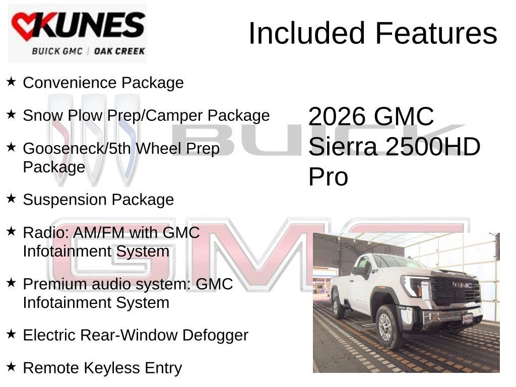 New 2026 GMC Sierra 2500 Pro AWD/4WD image 2