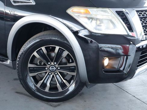 Used 2017 Nissan Armada Platinum w/ Captain Seat Package RWD image 4