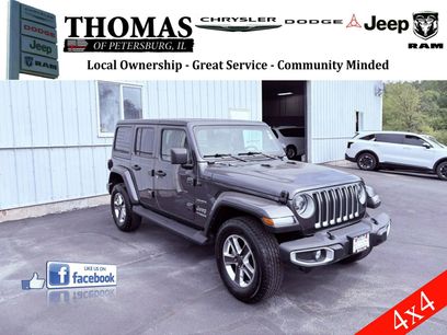 Used 2022 Jeep Wrangler Unlimited Sahara w/ LED Lighting Group