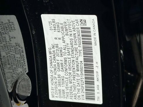 Used 2025 Honda Civic Sport image 17