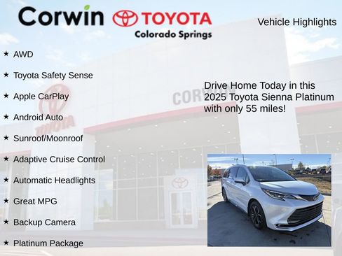 Used 2025 Toyota Sienna Platinum image 7