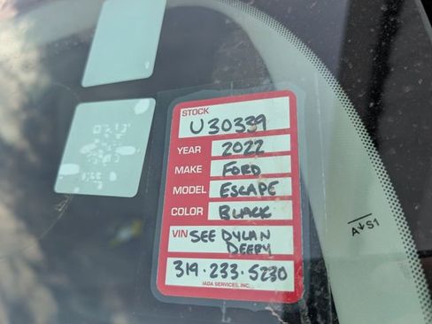 Used 2022 Ford Escape SE w/ Convenience Package image 39