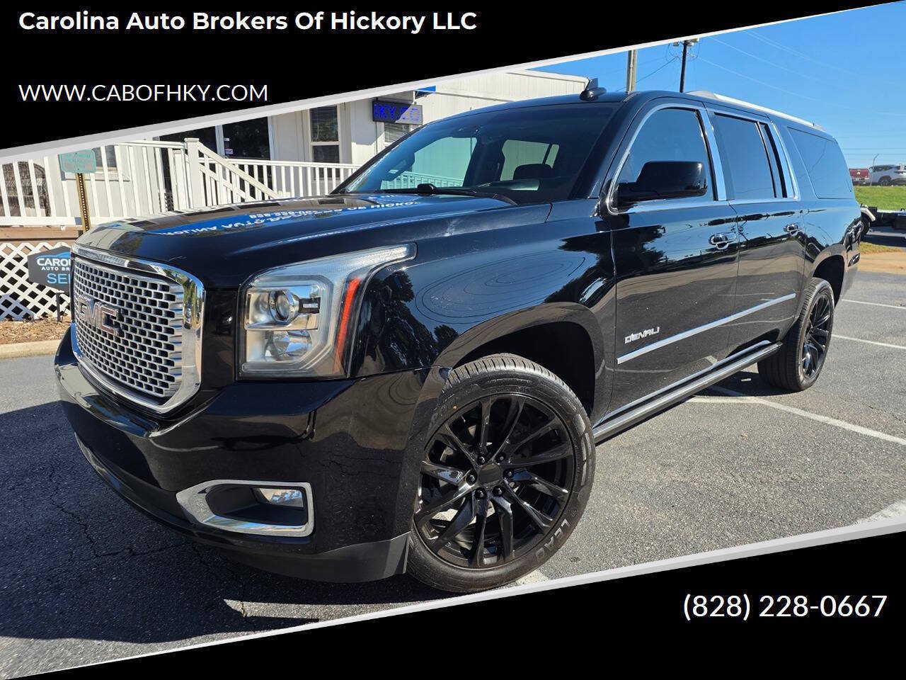 Used 2017 GMC Yukon XL Denali w/ Open Road Package RWD image 1