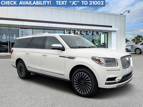 Used 2021 Lincoln Navigator L Black Label w/ Cargo Convenience Package image 1