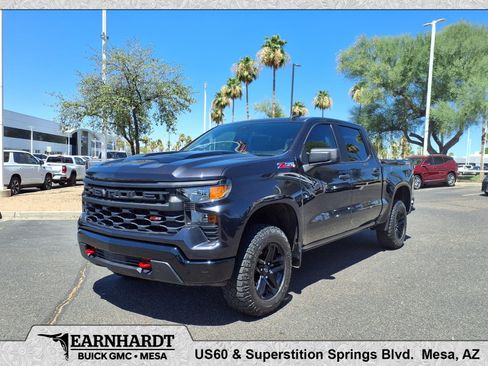 Used 2022 Chevrolet Silverado 1500 Custom Trail Boss AWD/4WD image 1