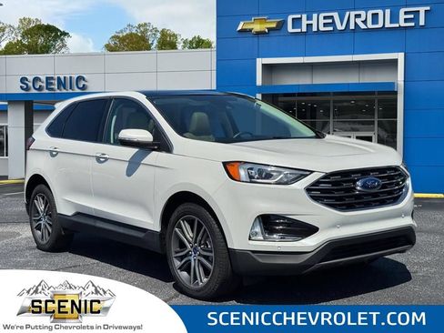 Used 2021 Ford Edge Titanium AWD/4WD image 1