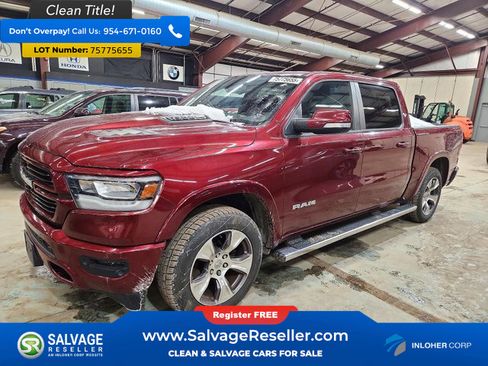 Used 2019 RAM 1500 Laramie w/ Sport Appearance Package image 1