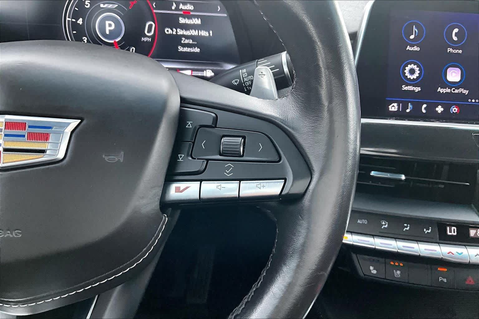 Used 2022 Cadillac CT4 V w/ Technology Package RWD image 44