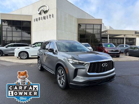 Certified 2023 INFINITI QX60 Luxe w/ Vision Package FWD image 1