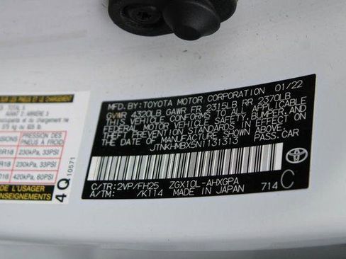Certified 2022 Toyota C-HR Nightshade FWD image 17