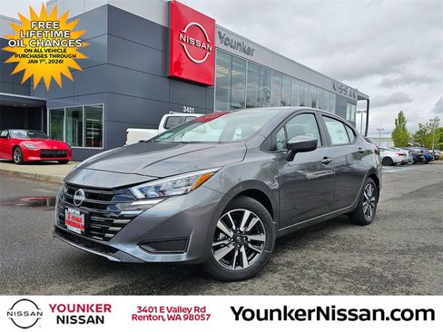 New 2025 Nissan Versa SV w/ Trunk Package image 1