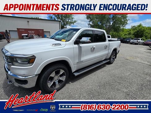 Used 2019 RAM 1500 Laramie AWD/4WD image 2