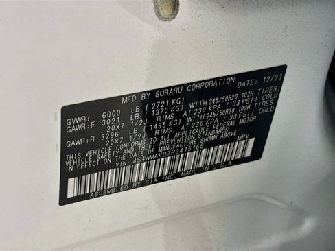 Used 2024 Subaru Ascent Onyx Edition Limited AWD/4WD image 40