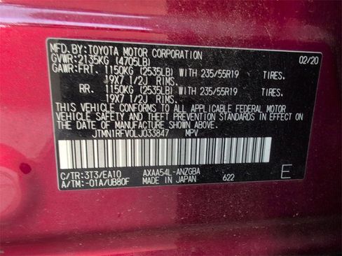 Used 2020 Toyota RAV4 Limited image 33