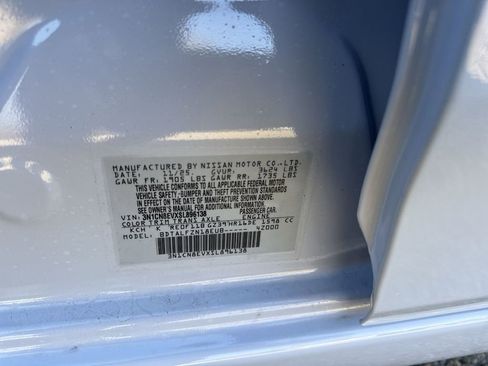 New 2025 Nissan Versa SV w/ Trunk Package image 25