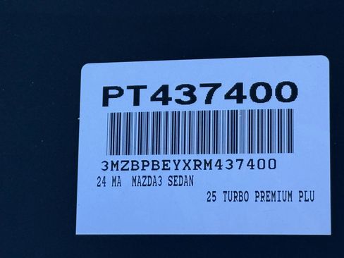 Certified 2024 MAZDA MAZDA3 2.5 Turbo Sedan w/Premium Plus image 14
