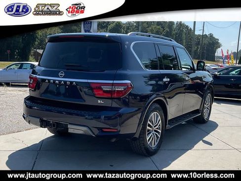 Used 2021 Nissan Armada SL w/ Captain's Chairs Package AWD/4WD image 7