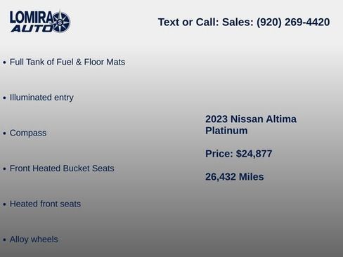 Used 2023 Nissan Altima AWD image 10