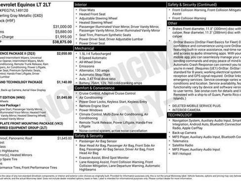 New 2027 Chevrolet Equinox LT w/ Convenience Package II AWD/4WD image 21
