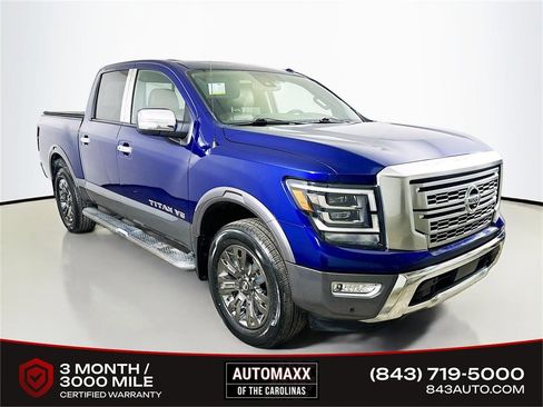 Used 2020 Nissan Titan Platinum Reserve w/ Moonroof Package image 1