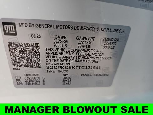 New 2026 Chevrolet Silverado 1500 Custom Trail Boss w/ Turbomax Blackout Package AWD/4WD image 42