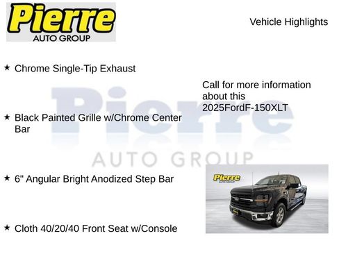 Used 2025 Ford F150 XLT w/ Equipment Group 301A Standard AWD/4WD image 14