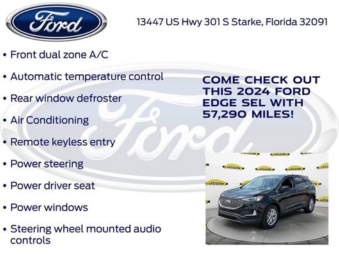 Certified 2024 Ford Edge SEL AWD/4WD image 20