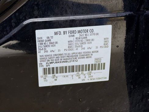 Used 2022 Lincoln Nautilus Reserve image 42