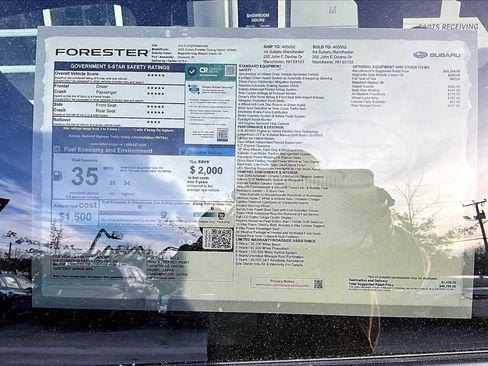 New 2025 Subaru Forester Touring image 19