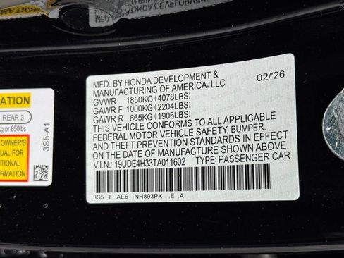 Certified 2026 Acura Integra A-Spec FWD image 18