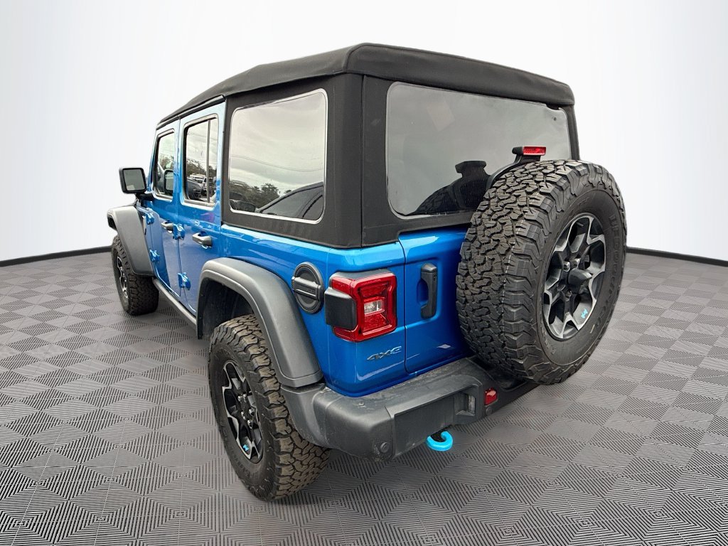 Certified 2022 Jeep Wrangler Unlimited Rubicon 4xe w/ Steel Bumper Group AWD/4WD image 8