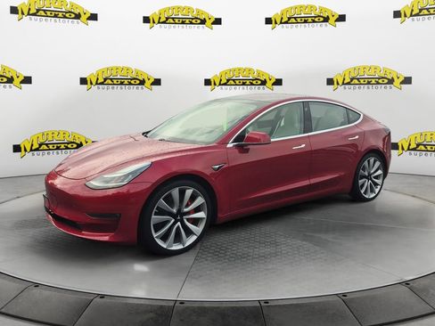 Used 2018 Tesla Model 3 Performance AWD/4WD image 1