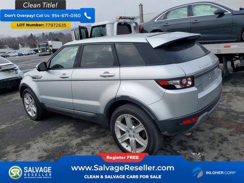 Used 2015 Land Rover Range Rover Evoque Pure Premium AWD/4WD image 3