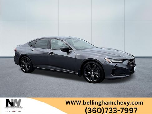 Used 2022 Acura TLX w/ A-SPEC Package AWD/4WD image 1