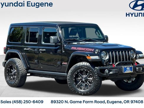 Used 2019 Jeep Wrangler Unlimited Rubicon AWD/4WD image 1