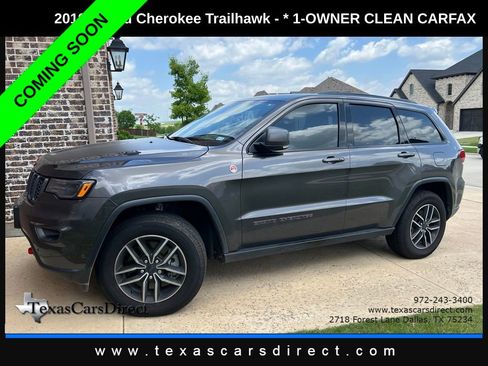 Used 2019 Jeep Grand Cherokee Trailhawk w/ Trailhawk Luxury Group AWD/4WD image 1