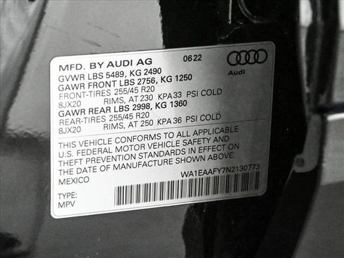 Certified 2022 Audi Q5 2.0T Premium Plus image 26