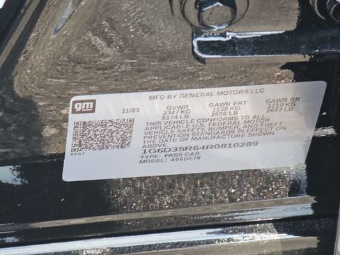 Used 2024 Cadillac CT5 V Blackwing w/ LPO, Red Accent Package RWD image 37
