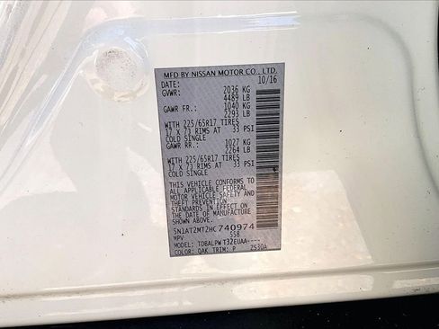 Used 2017 Nissan Rogue S w/ S Appearance Package image 16