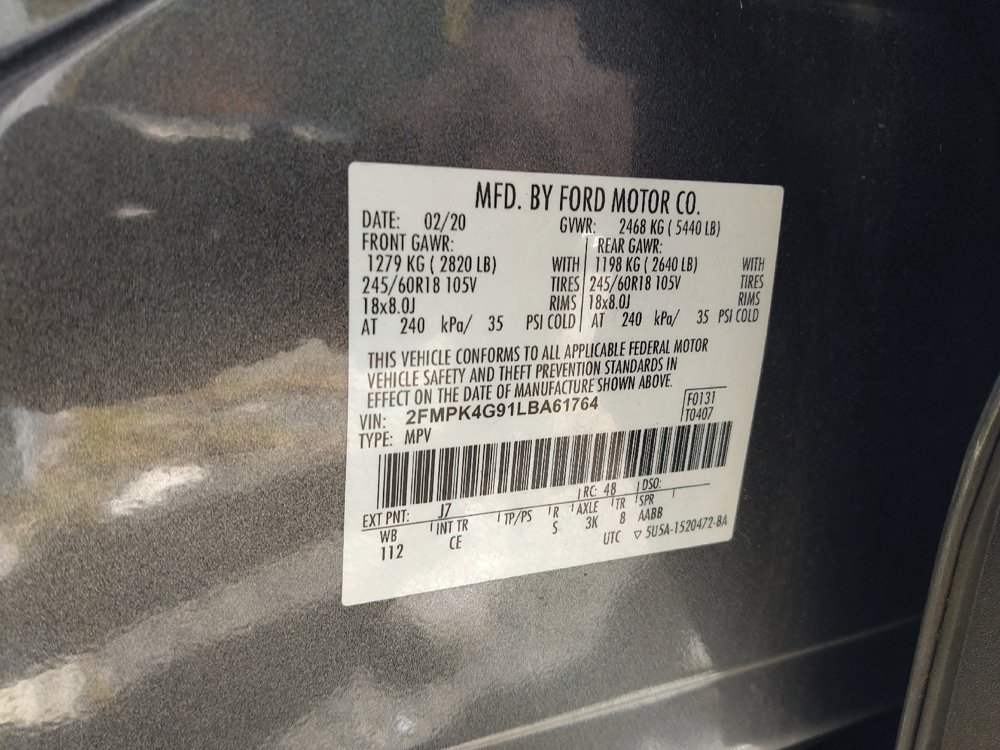 Used 2020 Ford Edge SE AWD/4WD image 33