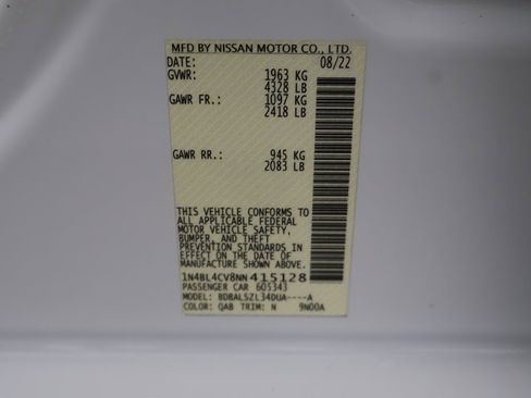 Used 2022 Nissan Altima 2.5 SR image 42