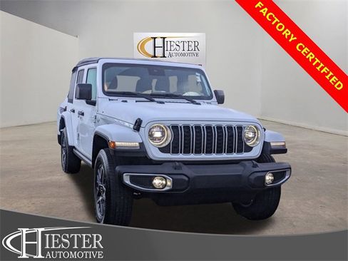 Certified 2024 Jeep Wrangler Sahara w/ Safety Group image 1