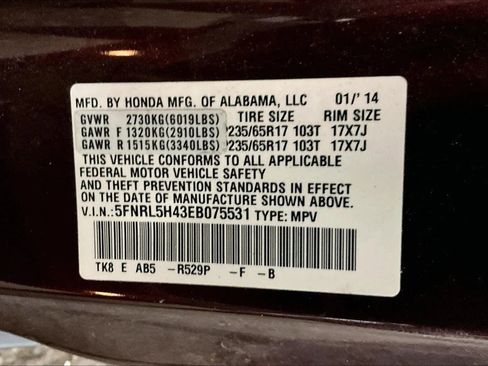Used 2014 Honda Odyssey EX image 35