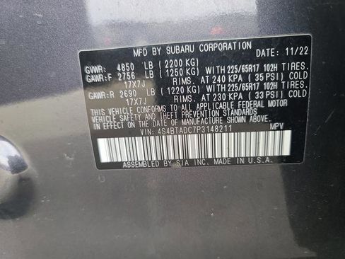 Used 2023 Subaru Outback Premium image 44